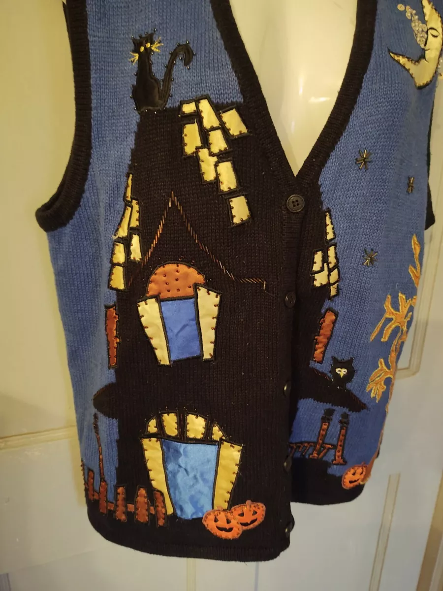Halloween sweater best sale vest