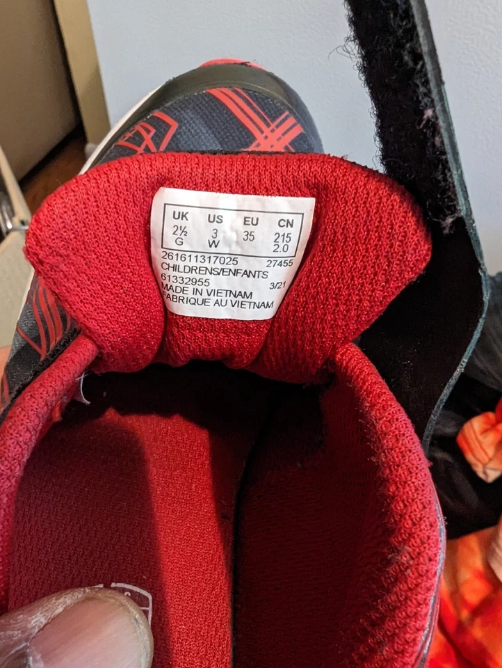 Zapatos Deportivos Clark's Niños Aeon Pace EE. UU. Talla 3 Foto 2 de 4