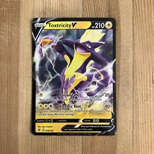 Pokémon TCG Toxtricity V Rebel Clash 070/192 Holo Ultra Rare