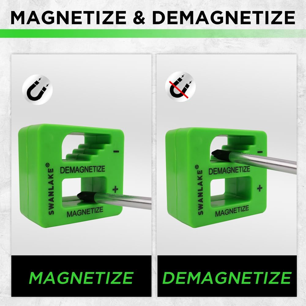 メンテナンス SWANLAKE MAGNETIC SCREWDS SET SWANLAKE 86PCS Magnetic Screwdriver Set,Includes Slotted/Phillips