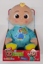 Cocomelon Musical GLOW JJ Doll 10" SOFT Plush Sings 2 Songs       