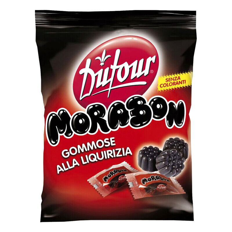 Morabon Dufour 180gr marshmallows Italian Licorice Sweet Elah Ma