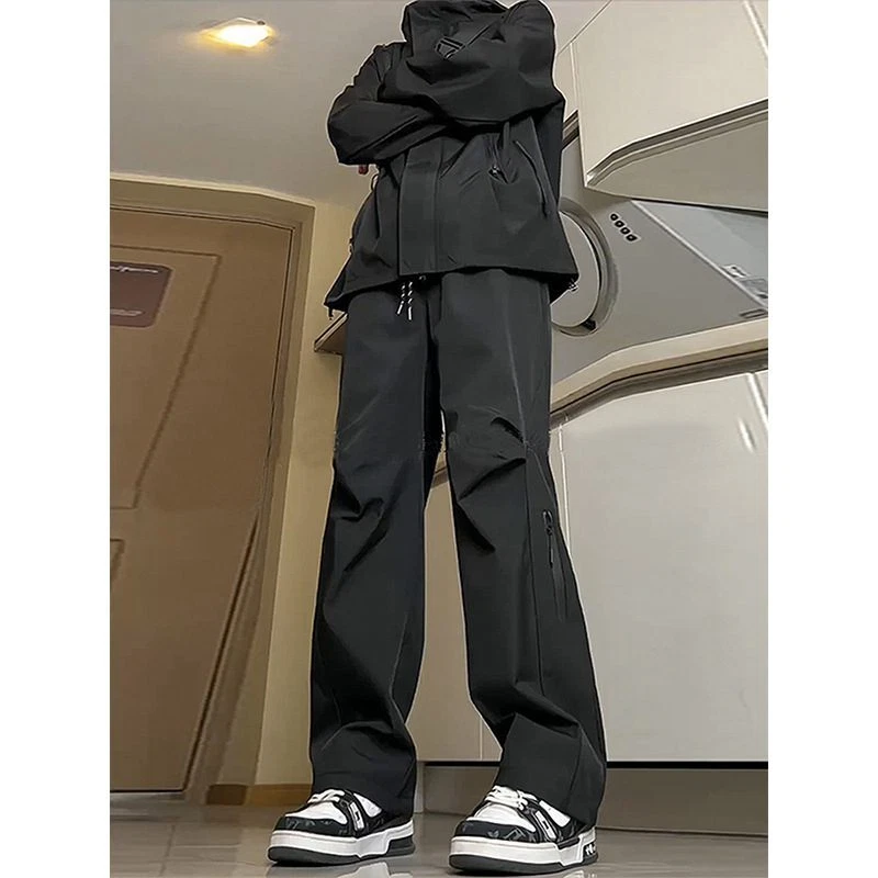 Solid color casual pants men's waterproof jacket pants men's spring and autum...
Opens in a new wind