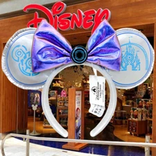 Castle TRON Lightcycle Power Run Disney- Park Headband Minnie Ears Kids Adult