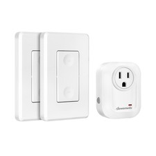 DEWENWILS Wireless Remote Wall Switch and Out...