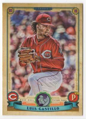 2019 Topps Gypsy Queen Logo Swap Luis Castillo #237 Cincinnati Reds