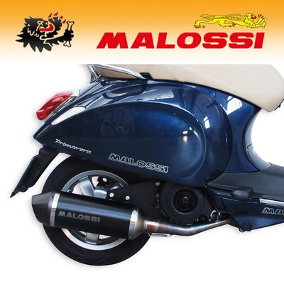 3216551 [MALOSSI] MARMITTA RX BLACK - VESPA PRIMAVERA 3V 125 / VESPA SPRINT  125 | eBay