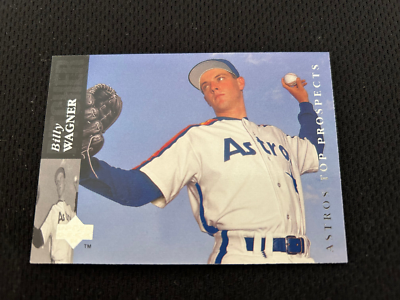 BILLY WAGNER ROOKIE 1994 UPPER DECK HOUSTON ASTROS RC TOP BILLY WAGNER ROOKIE 1994 UPPER DECK HOUSTON ASTROS RC TOP