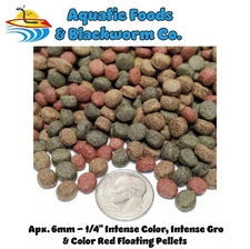 12-lbs 6mm 3-Type Mix of Intense Color, Intense Gro & Color Red KGM-500