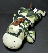 Hugfun International Camo 16" Army Mule Camoflage Donkey Stuffed Animal
