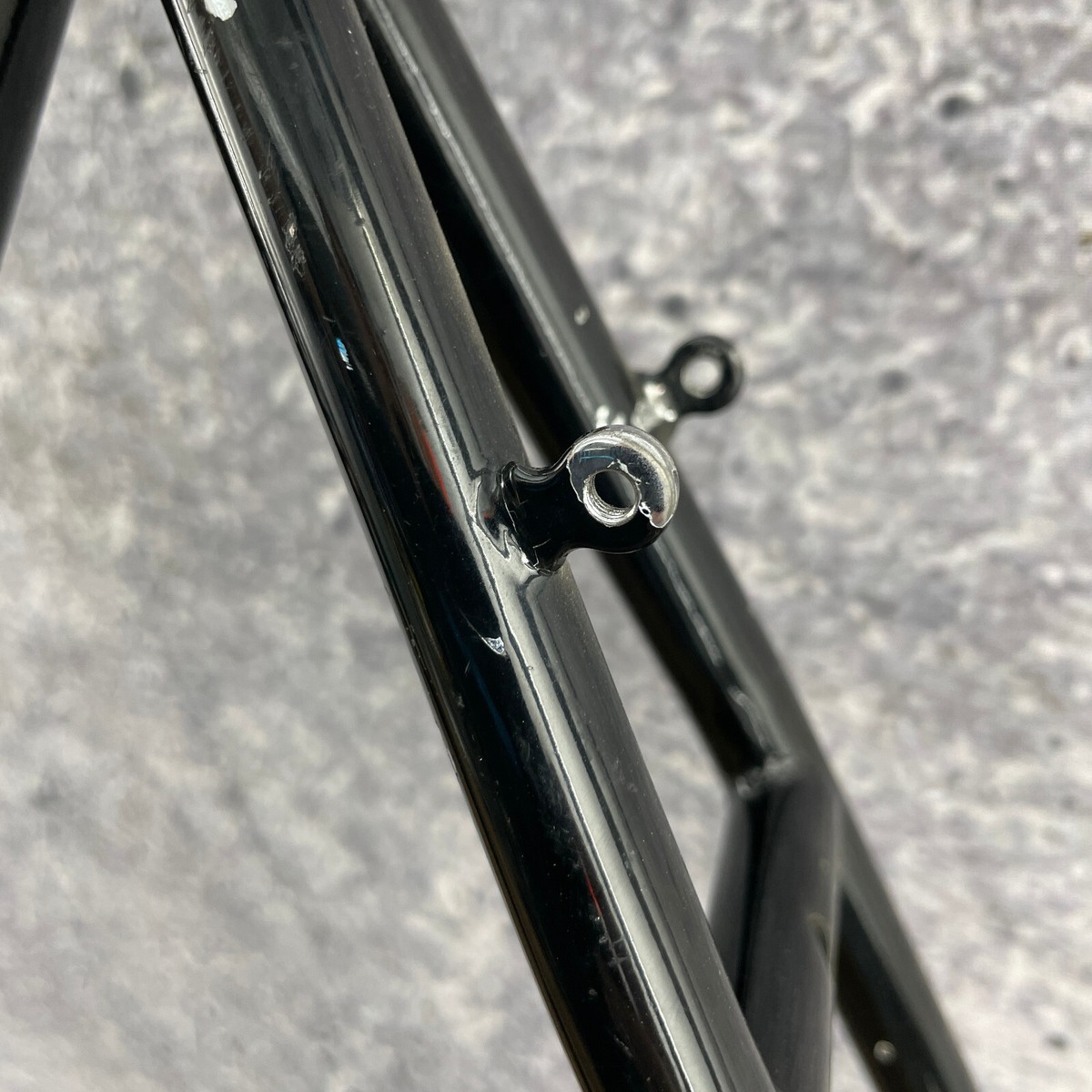 Vintage CW Racing Frame 21 In 80s MTB Cafe Cruiser Black