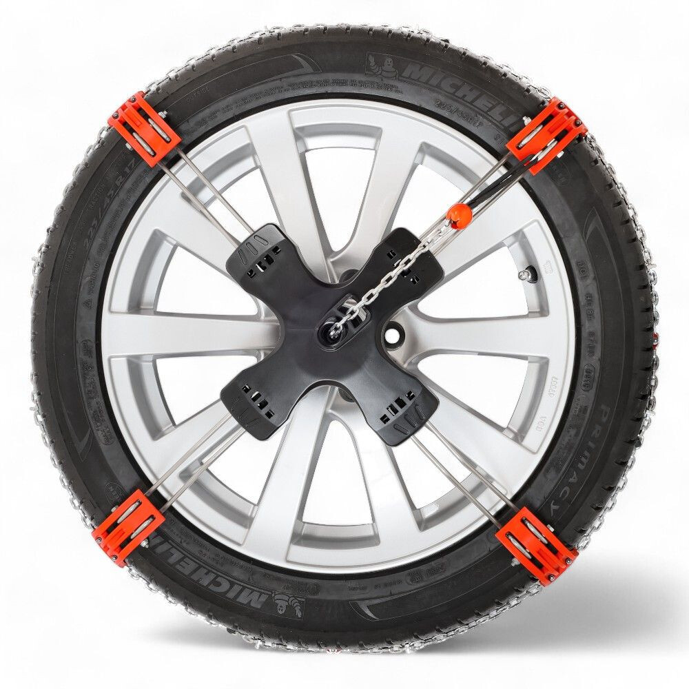 Chaînes frontales 9mm 255/45R17 pour véhicule non chaînable