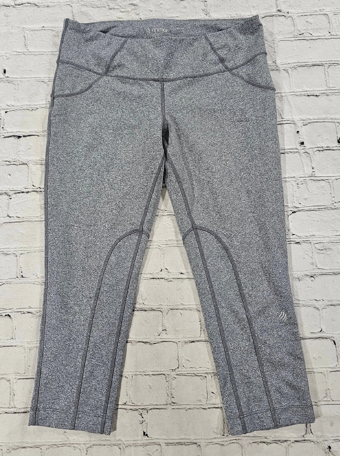 mpg low rise cropped capri yoga pants leggings