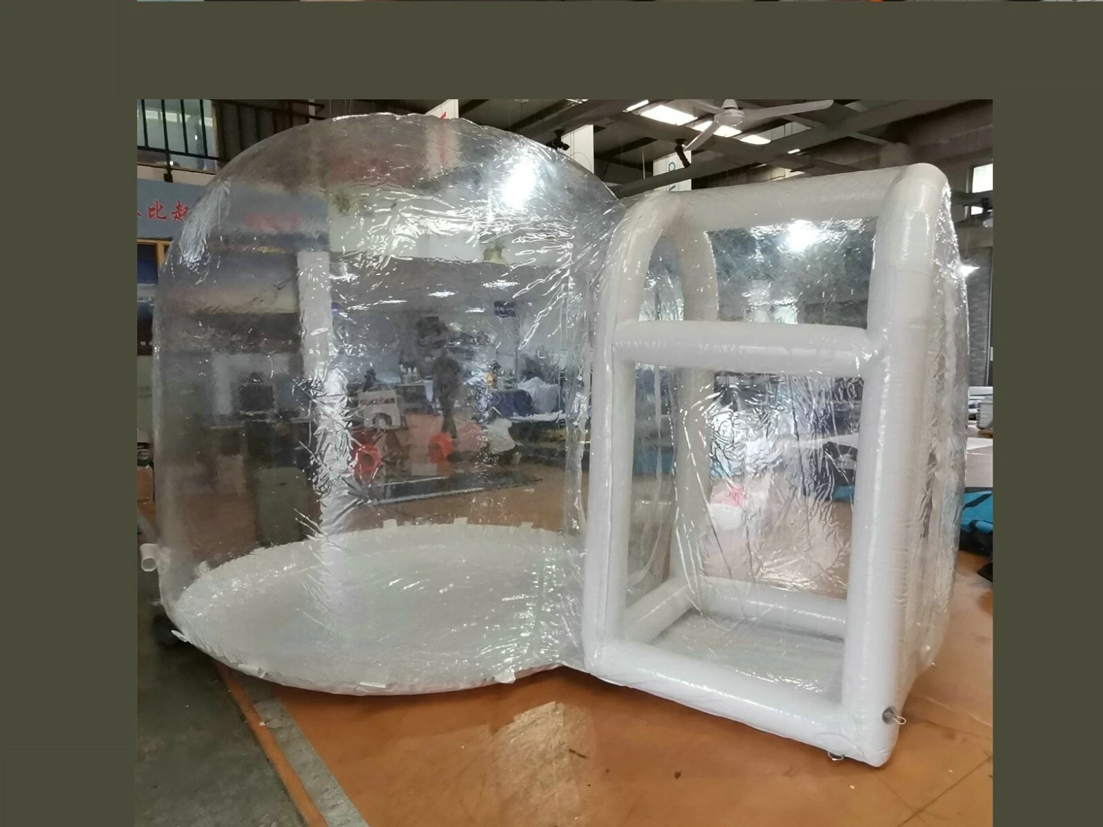 Inflatable Commercial Grade PVC Clear Eco Dome Camping Bubble Tents