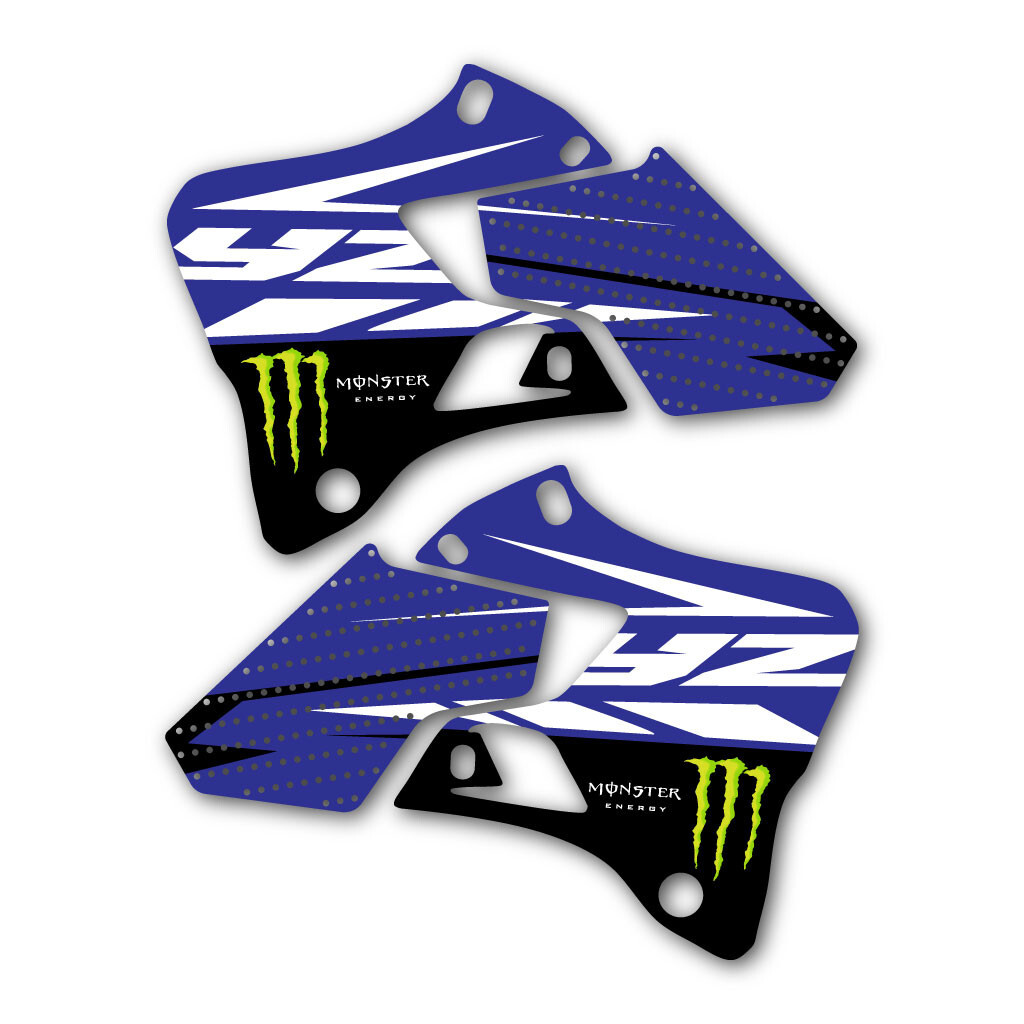 YZ125 YZ250 YAMAHA Shroud Graphics Fits 1996 1997 1998 1999 2000