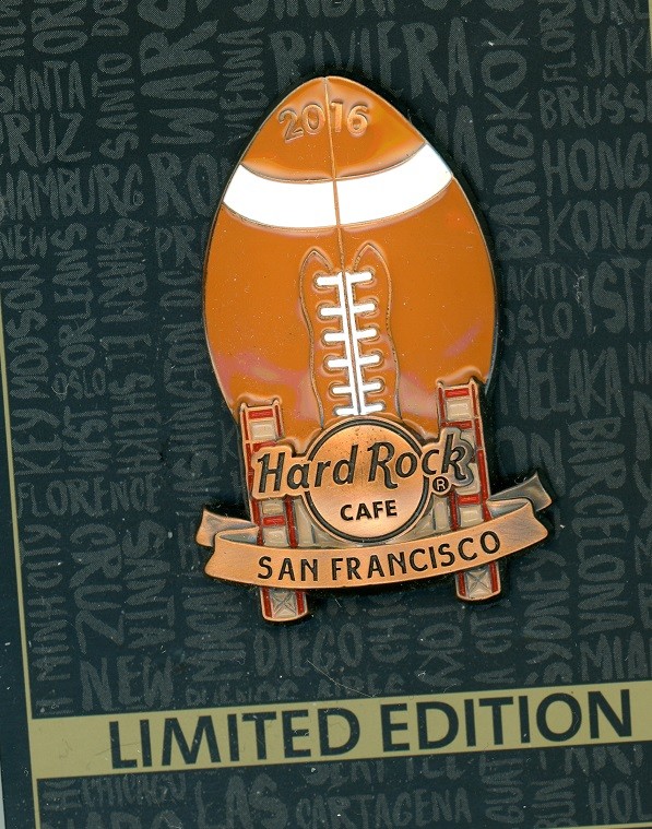 49ers 2016-17 Game Day Pin Choice 6 pins 70th Anniversary