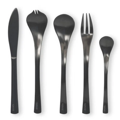 Besteckset schw 2 Personen Amefa Tapas 10-tlg Essbesteck Edelstahl Tapas Besteck - Bild 1 von 2