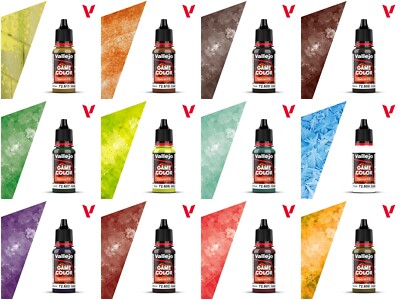 Vallejo Game Color Effects FX: Rost, Blut, Erbrechen, Grünspan, Frost 18ml Flaschen