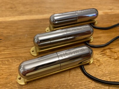 Warman Wavetrains - 3er Set Classic Lipstick Tube Surf Sound Single Coil Tonabnehmer