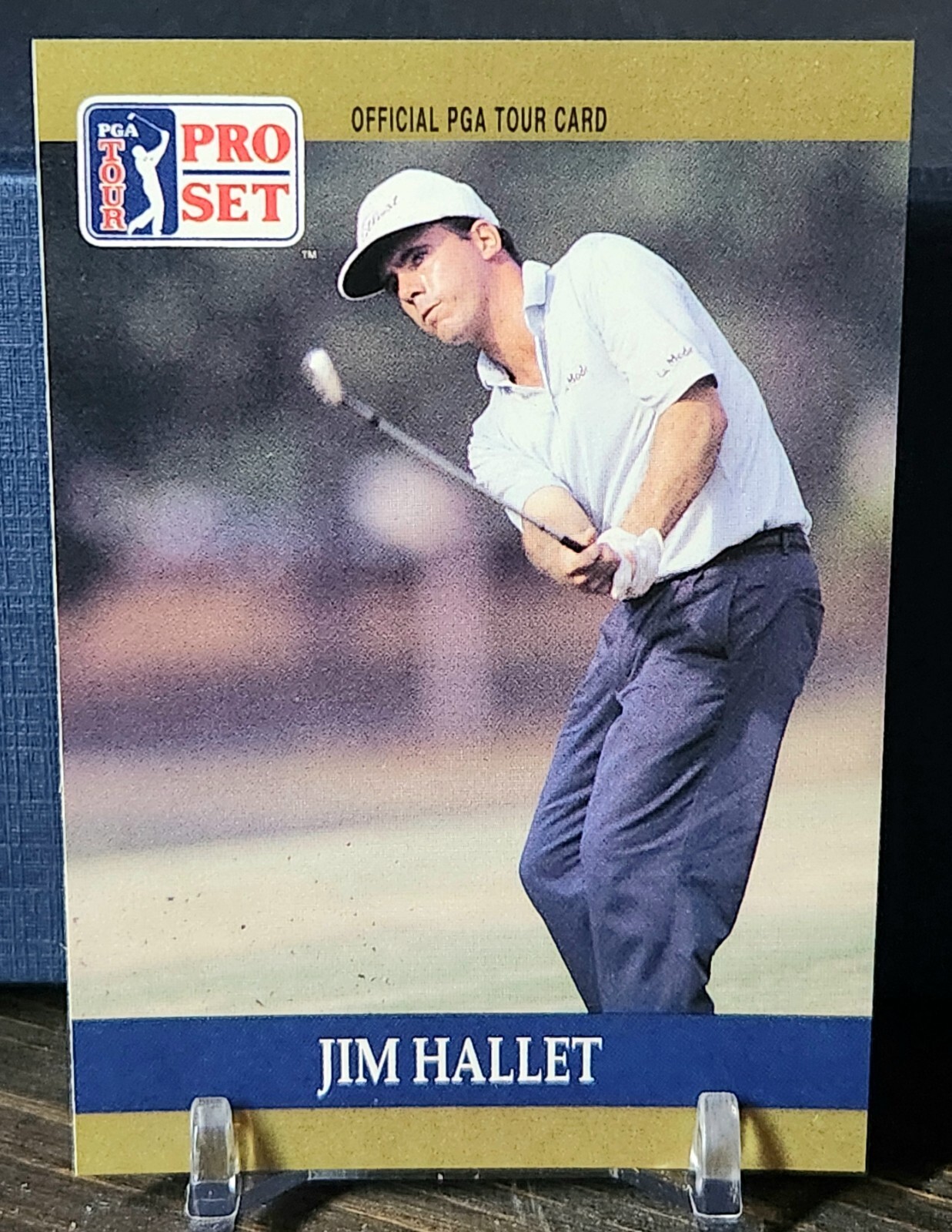 1990 PGA Tour Pro Set - #37 Jim Hallet