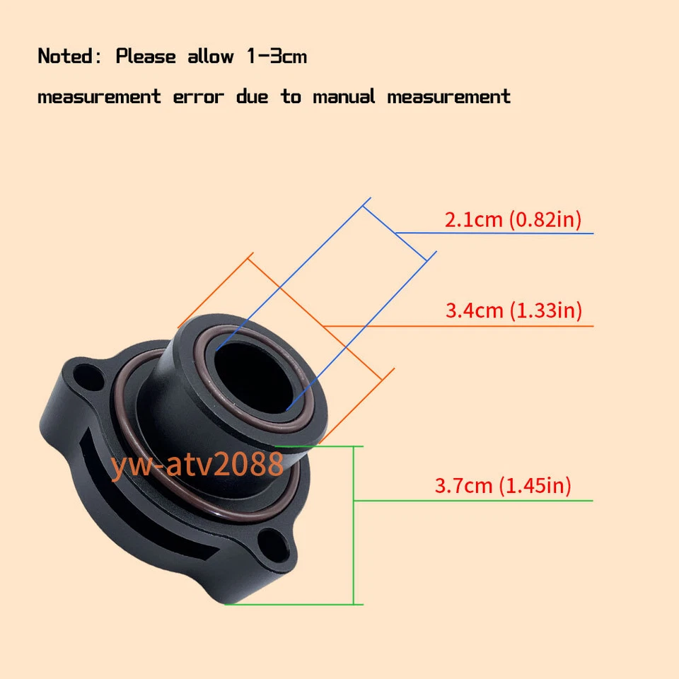 Adaptador de válvula de soplado BOV para Ford Bronco Ranger Explorer ST Mustang EcoBoost Foto 4 de 4