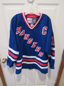 mark messier rangers jersey