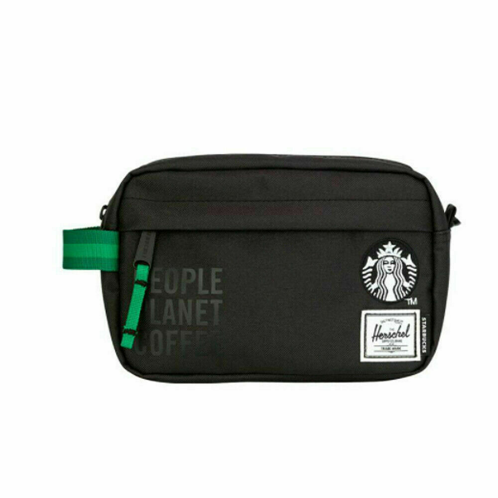 Starbucks Korea x Herschel 2021 SS Herschel Green Pouch | eBay