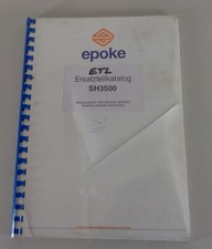Catalogo Ricambi Epoke SH3500 Saliera/Aufsatzstreuer