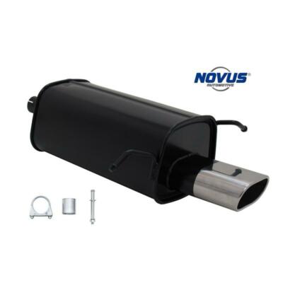 Novus Sport Auspuff Endschalldämpfer 135x75 oval für Mercedes C Klasse W203 S203