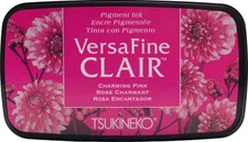 VersaFine Clair Ink Pad-Charming Pink (Pack of 3)