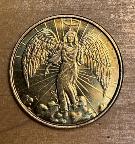 Guardian Angel Token Coin Medal