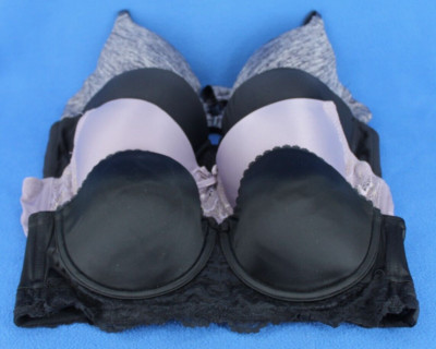 IZOD Express Sofra M&S Underwire Lined T-Shirt Bra Lot of 4 Size 34B #D1204