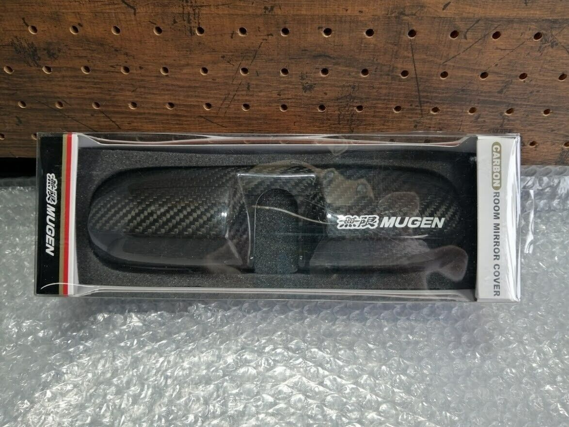 Honda MUGEN Carbon Room Mirror Covers 76450-XLY-K0S0 OEM JDM NEW