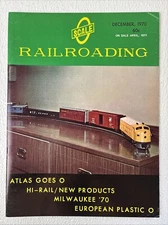 O Scale Railroading Magazine April 1971 Model Trains Model Railroad