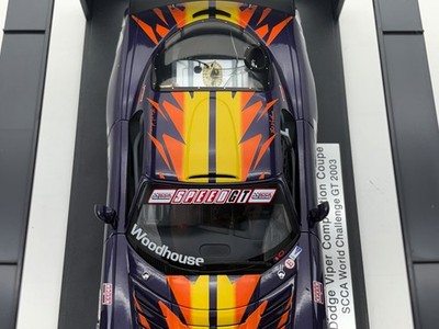 1/18 AUTOart オートアート　ダッジ　バイパー　2003 SCCA 1:18 AUTOart Dodge Viper Competition Coupe Bob Woodhouse SCCA 2003