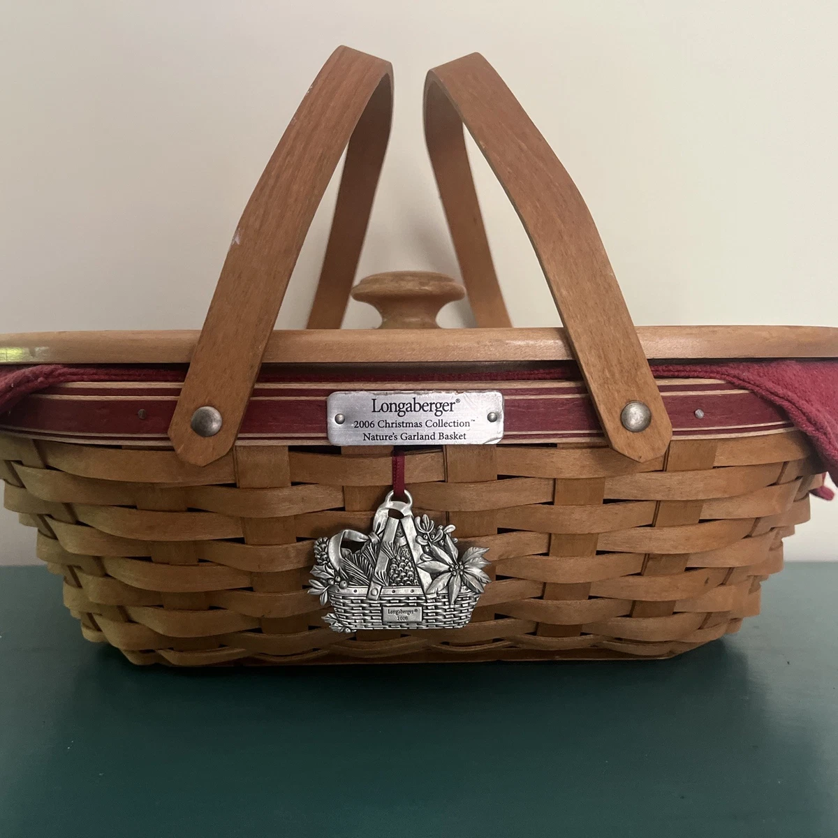 Basket With Liner In Longaberger Baskets (1995-1999) for sale | eBay