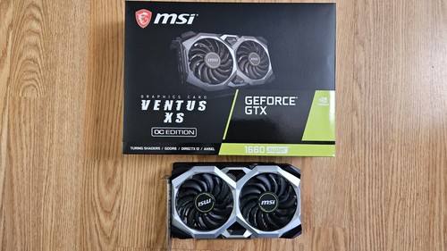MSI NVIDIA GTX 1660 Super VENTUS XS OC 6GB GDDR6 Graphics Card