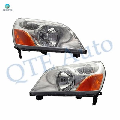 Headlights Assembly for 2003-2005 Honda Pilot Without bulb(s) Headlight Assembly