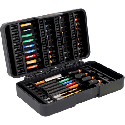 Bahco 66IM/50C3HSS 50-teiliges Schlag-Torsions-Schraubendreher-Bit & HSS-Bohrer-Set