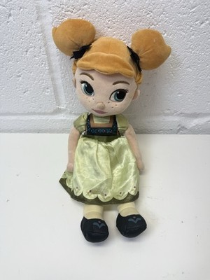 Disney Store Anna 12 Zoll | Animator Collection Kleinkind weiches Plüschtier Frozen