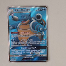 Pokemon TCG Blastoise GX SM189 SM Promos Promo Full Art Holo Card English on eBay