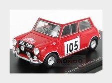 Spark Morris Mini Cooper S N 105 Rally Montecarlo 1964 R.aaltonen T.ambrose 1:43 S1192