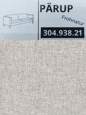 Ikea PÄRUP Bezug für 3er Sofa Gunnared beige 304.938.21 Wechselbezug NEU OVP