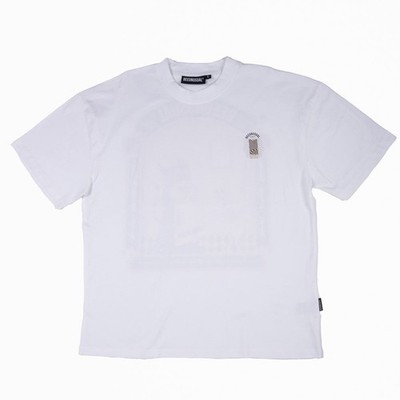 BEE UNUSUAL VANITY OVERSIZED T-SHIRT LUCENT WHITE