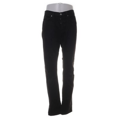 Asket, Jeans, Größe: 32/34, Schwarz, Bio-Baumwolle, Einfarbig, Denim #71e