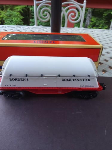 LIONEL 6-19479, VAGÓN CISTERNA DE LECHE BORDENS. | Condition: New