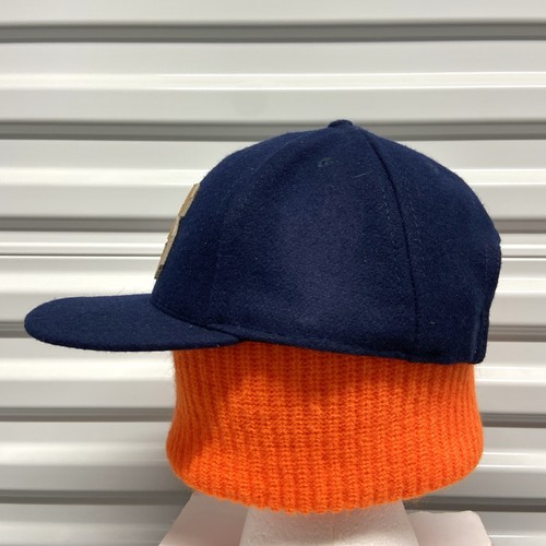 Dehen 1920 Wool US Hat Blue Strap-back Baseball Cap Made in USA - Picture 4 of 8