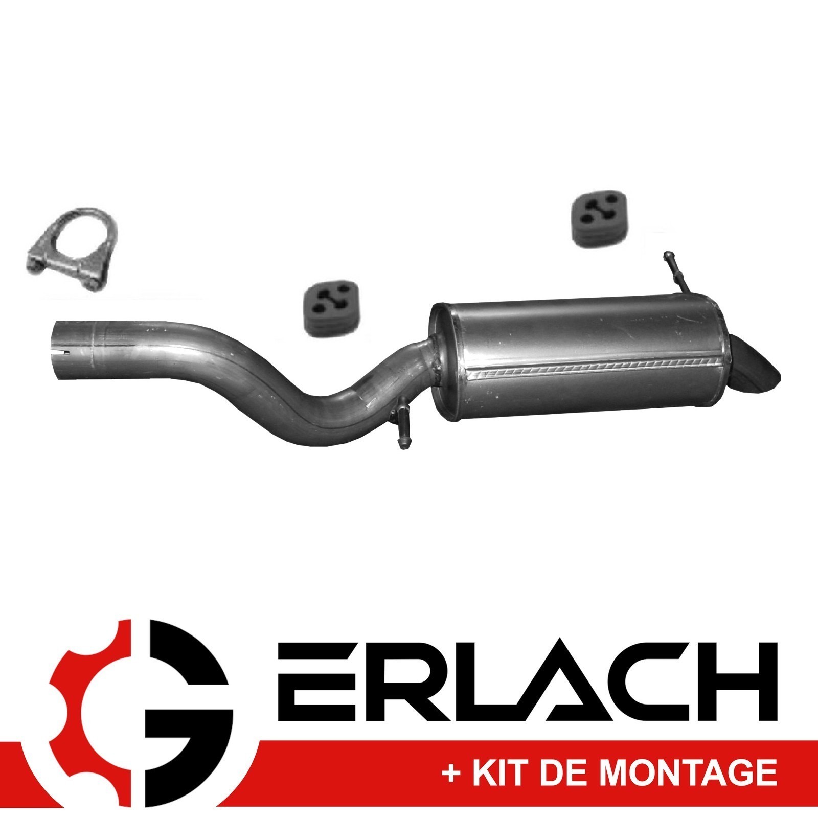 Silencieux arriere Mercedes V-Klasse V 200 pour reparer l'echappement