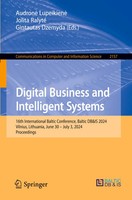 Audron¿ Lupeikien¿ (U. A.) | Digital Business And Intelligent Systems | Buch