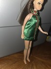 Custom Dawn Doll Outfit Green Mint Mini Red & Gold Trim  — photo 2
